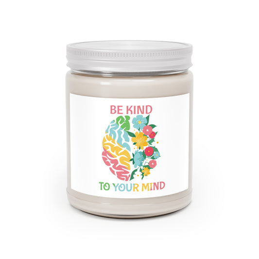 Be Kind to Your Mind – Inspirational Scented Candle | Better Self Better Life