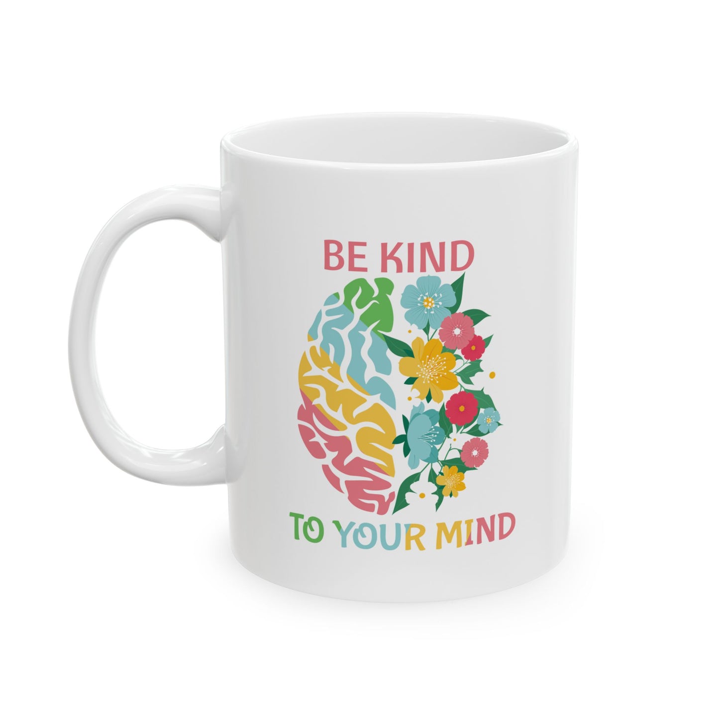 Be Kind to Your Mind – Motivational Ceramic Mug | Better Self Better Life