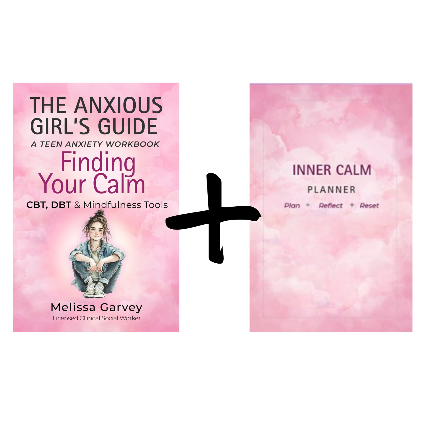 The Anxious Girl's Guide workbook + Inner Calm Planner