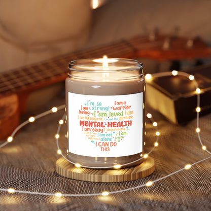 Empowering Scented Candle |  Mental Health Affirmations | Eco-friendly Aromatherapy | Better Self Better Life