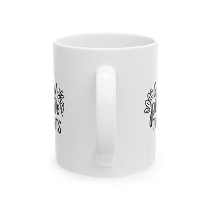 Grow Positive Thoughts Mug | Inspirational Coffee & Tea Cup – Better Self Better Life