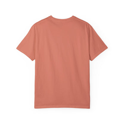 Unisex Garment-Dyed T-Shirt with Inspirational Ribbon Design | Better Self Better Life