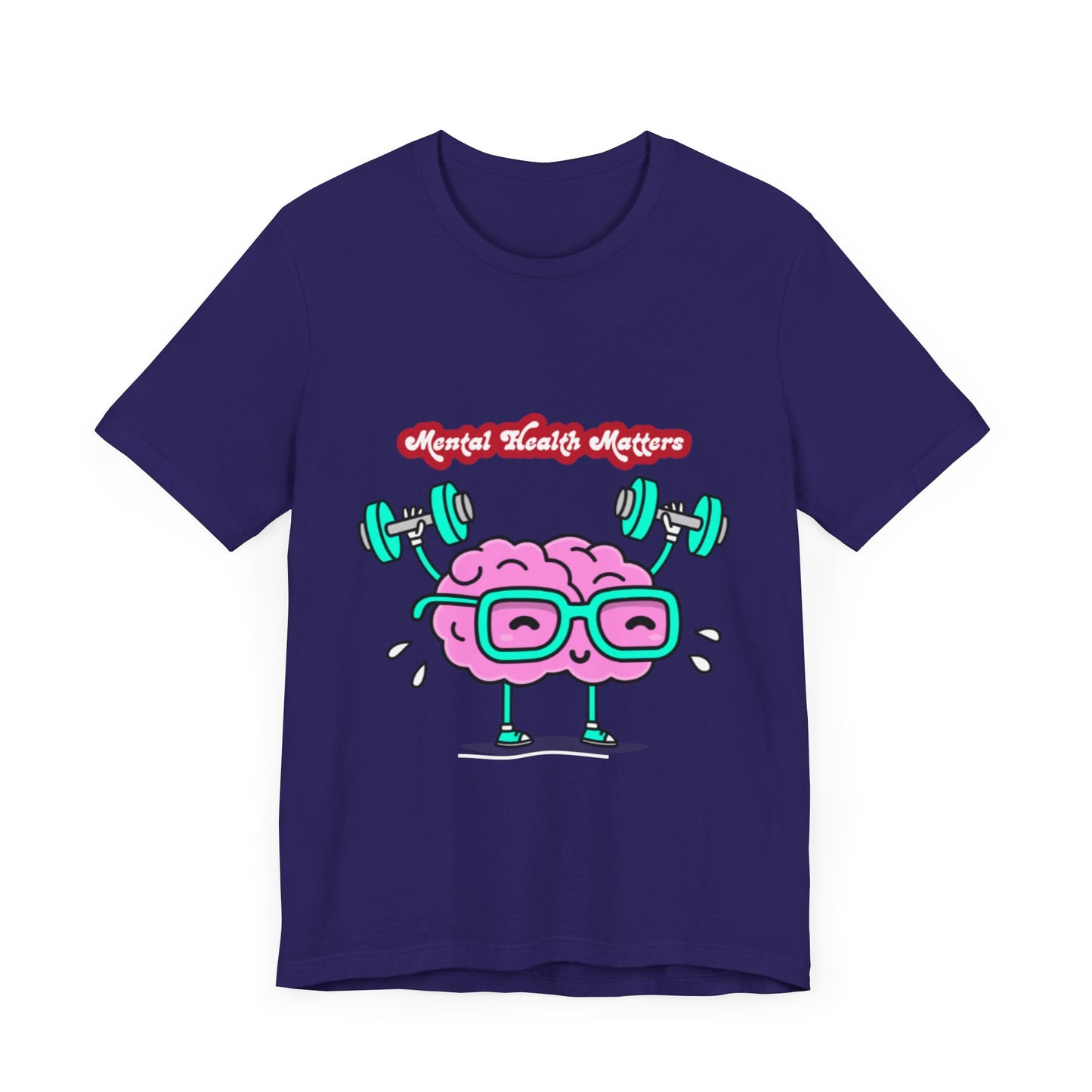 Mental Health Matters Unisex Jersey Tee – Affirmation T-Shirt for Comfort & Awareness | Better Self Better Life