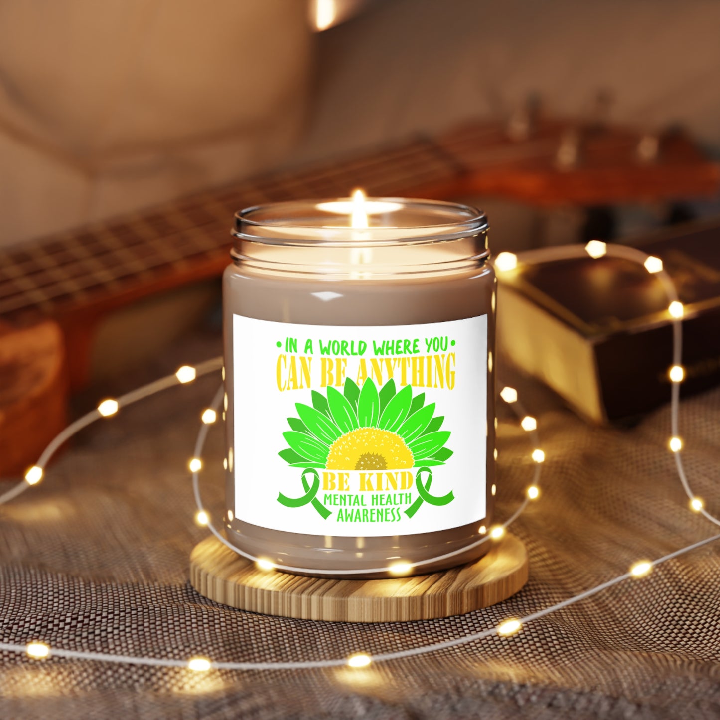 Be Kind Scented Candle | Mental Health Awareness | Better Self Better Life