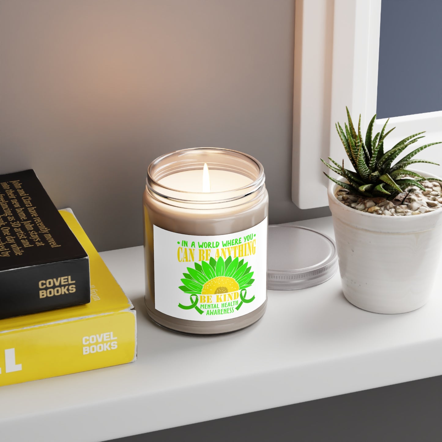 Be Kind Scented Candle | Mental Health Awareness | Better Self Better Life