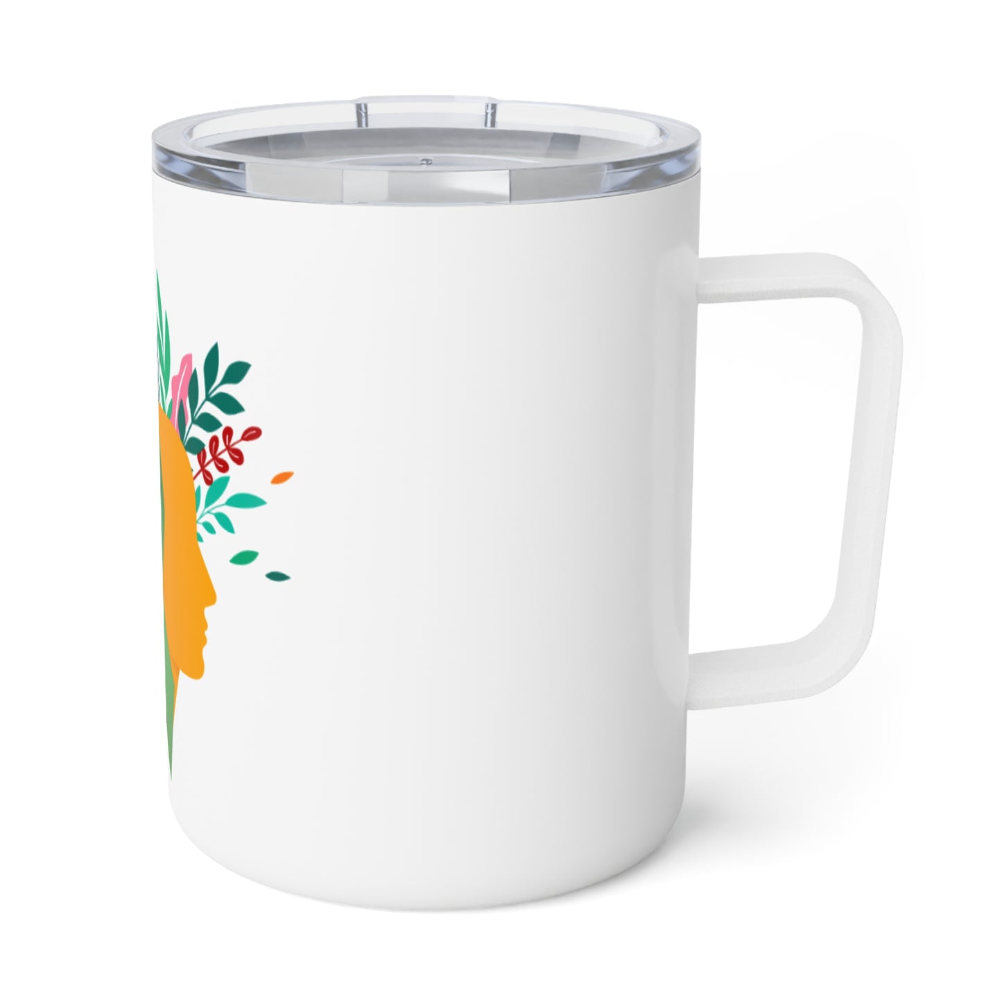 Floral Awareness Insulated Coffee Mug | Better Self Better Life