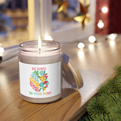 Be Kind to Your Mind – Inspirational Scented Candle | Better Self Better Life