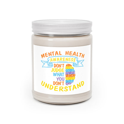 Mental Health Awareness Scented Candle | 9oz Aromatherapy Gift | Better Self Better Life