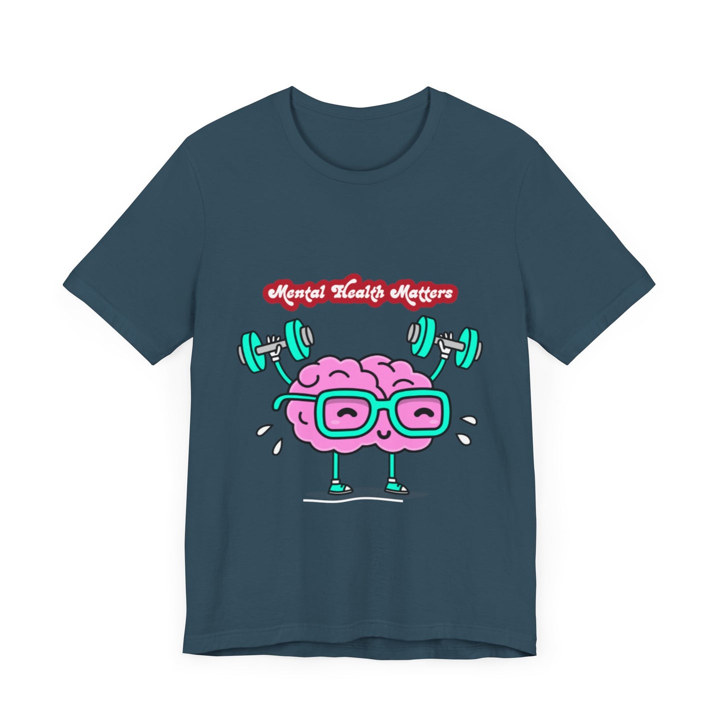 Mental Health Matters Unisex Jersey Tee – Affirmation T-Shirt for Comfort & Awareness | Better Self Better Life