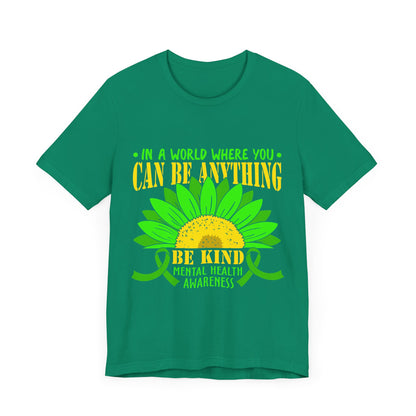 Be Kind – Mental Health Awareness Unisex Tee | Better Self Better Life
