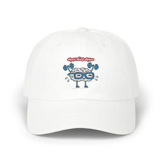 Mental Health Matters' Dad Cap – Casual Cotton Hat for Gym & Everyday Style | Better Self Better Life