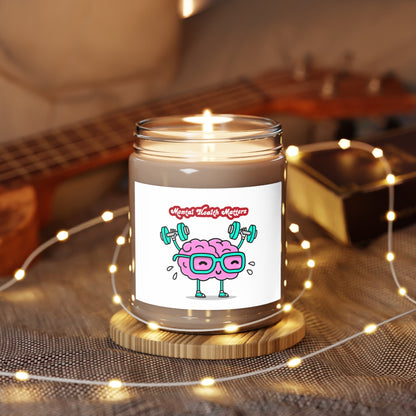 Mental Health Matters - Scented Candle (9oz) – Soothing Aromatherapy for Mindful Moments | Better Self Better Life