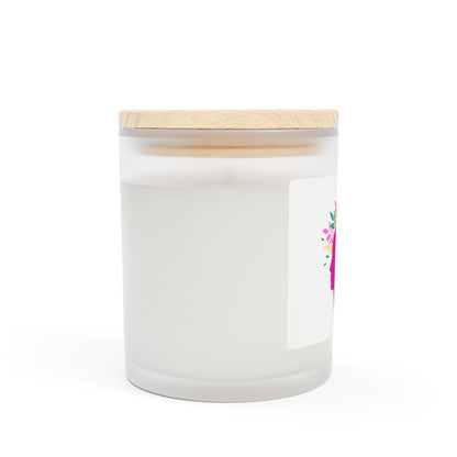 Frosted Glass CandleFrosted Glass Candle with Wooden Wick | Better Self Better Life