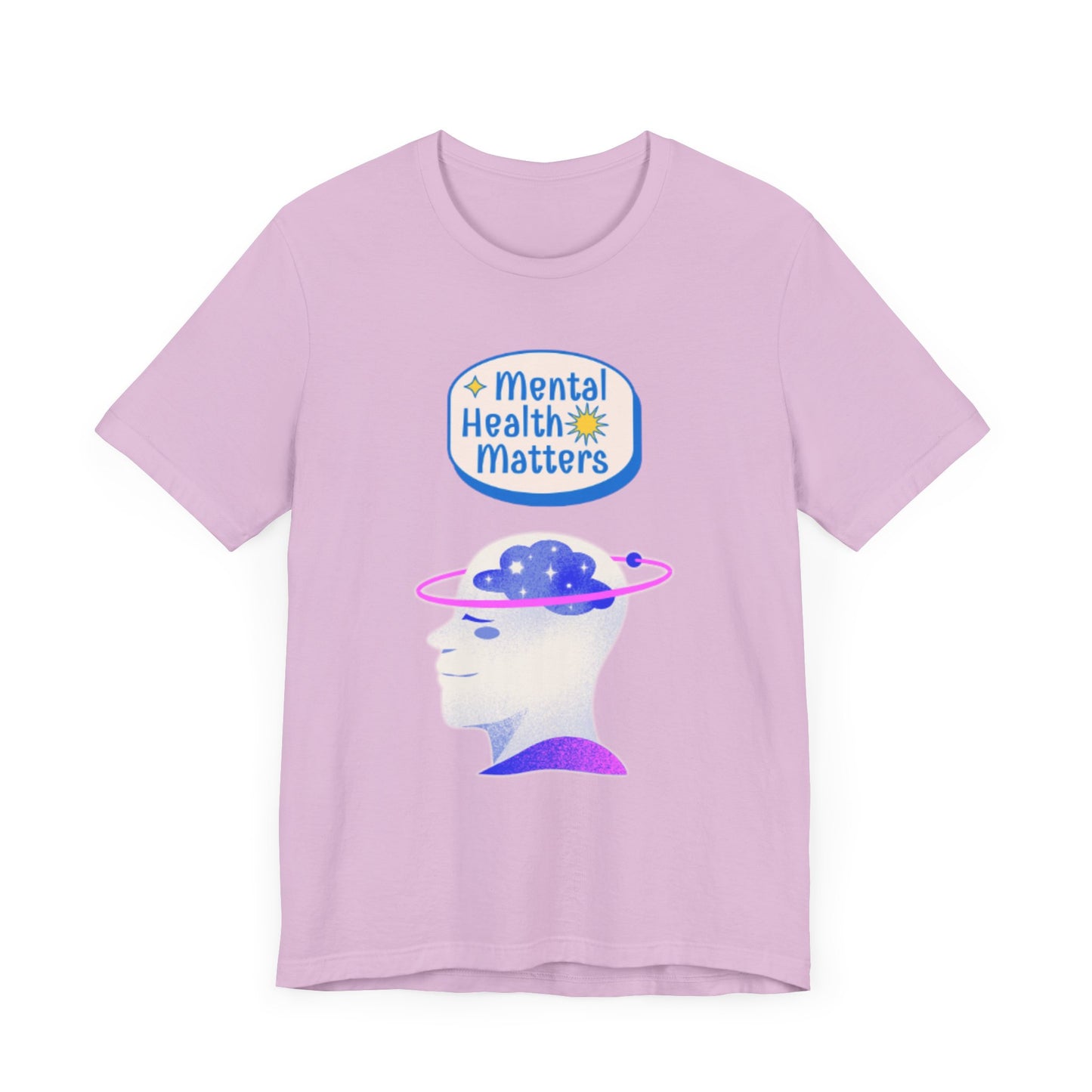 Mental Health Matters Motivational Tee – Unisex Jersey Short Sleeve Shirt | Inspirational & Uplifting Message | Better Self Better Life