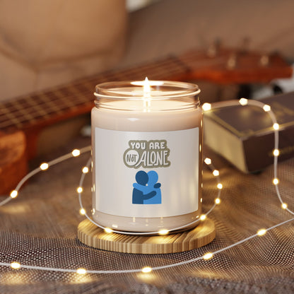 "You Are Not Alone" Scented Soy Candle – Comfort in Every Flicker | Better Self Better Life