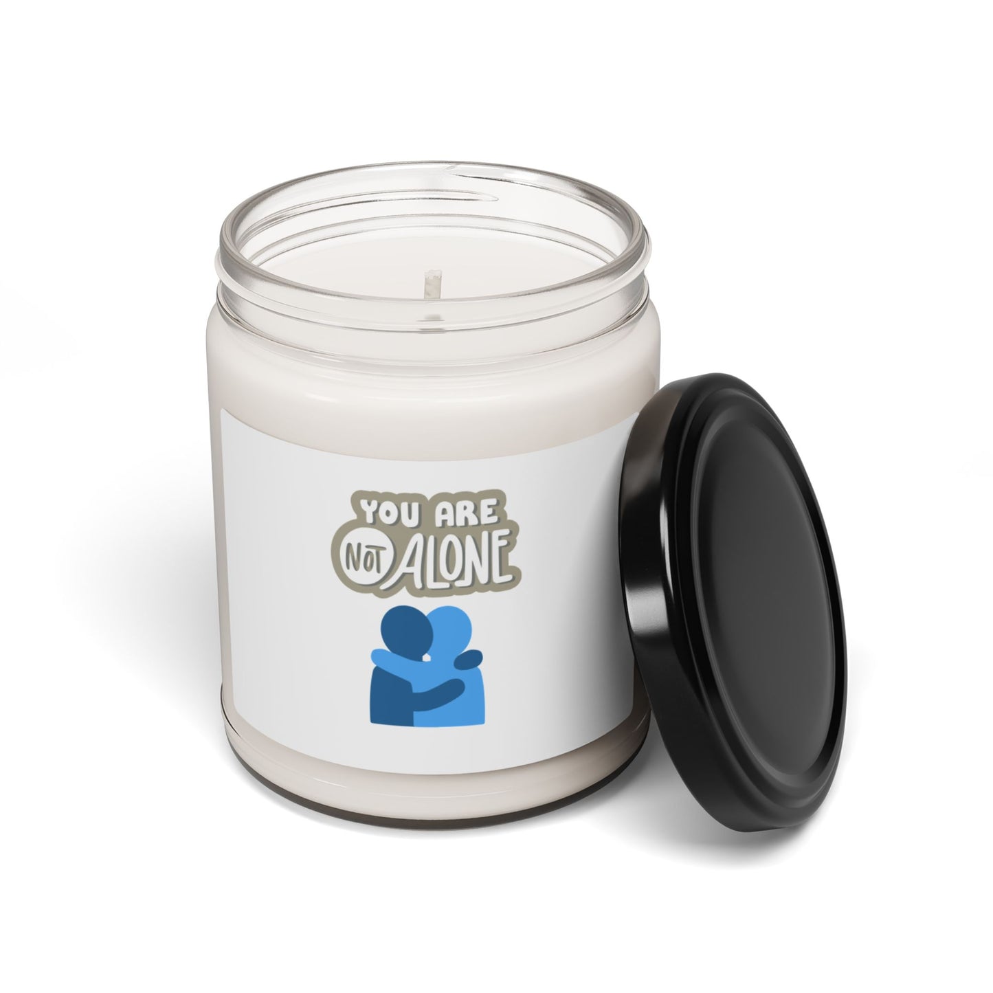 "You Are Not Alone" Scented Soy Candle – Comfort in Every Flicker | Better Self Better Life