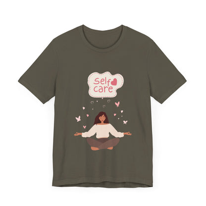 Self Care – Unisex Jersey Short Sleeve Tee | Soft, Comfortable & Stylish  | Better Self Better Life