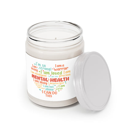 Empowering Scented Candle |  Mental Health Affirmations | Eco-friendly Aromatherapy | Better Self Better Life