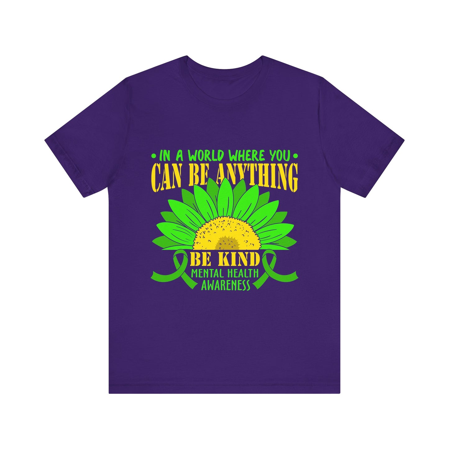 Be Kind – Mental Health Awareness Unisex Tee | Better Self Better Life