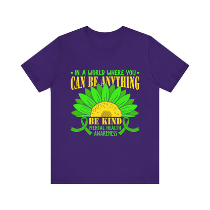 Be Kind – Mental Health Awareness Unisex Tee | Better Self Better Life