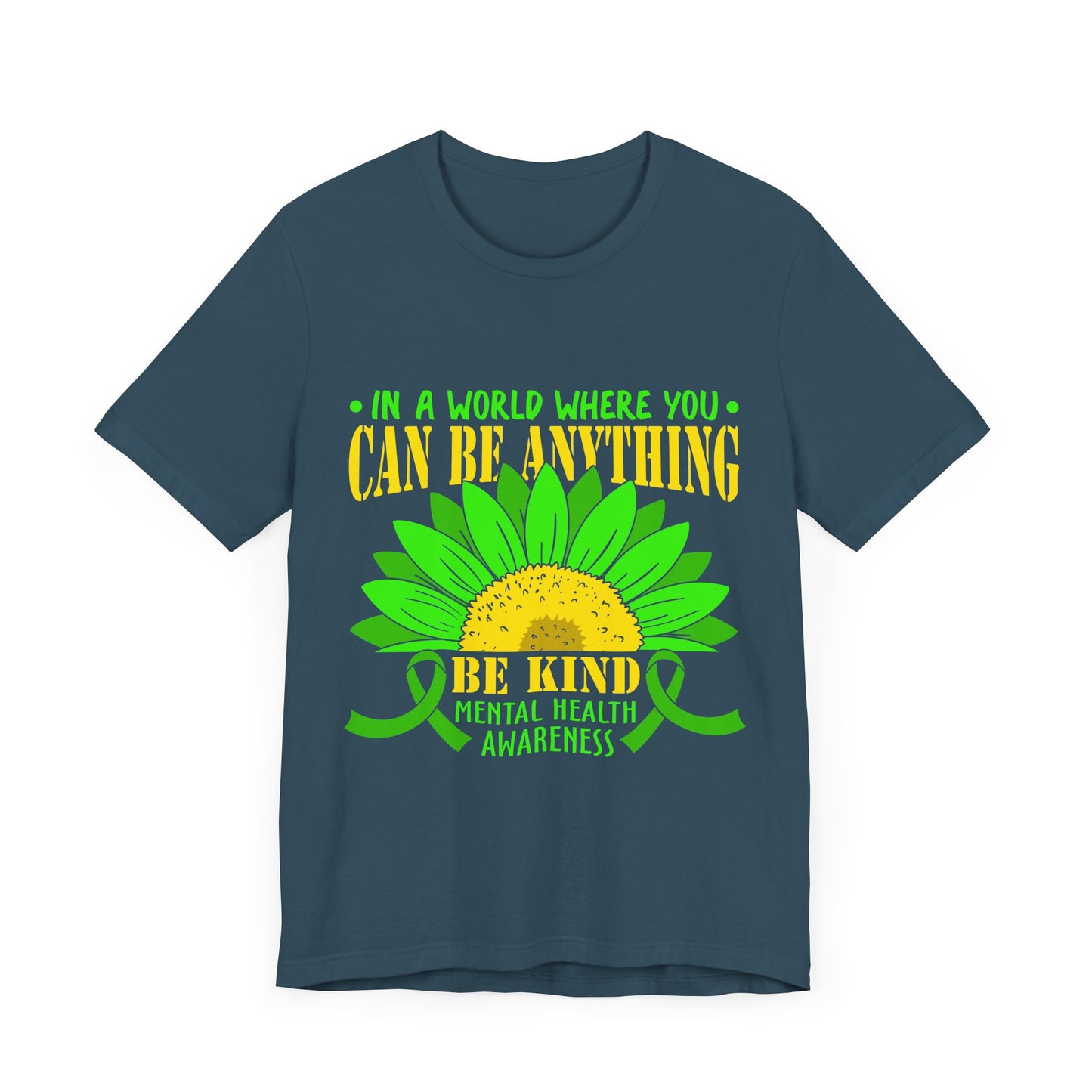 Be Kind – Mental Health Awareness Unisex Tee | Better Self Better Life