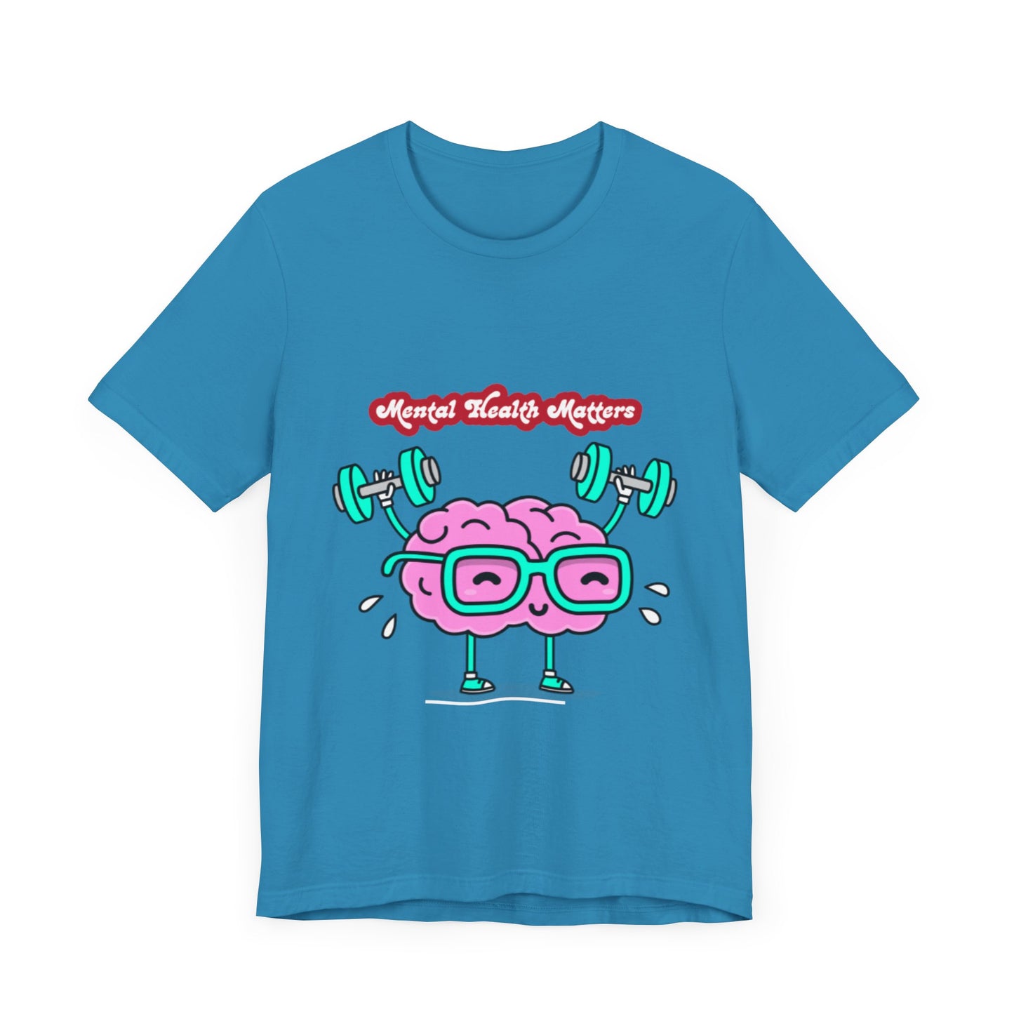 Mental Health Matters Unisex Jersey Tee – Affirmation T-Shirt for Comfort & Awareness | Better Self Better Life