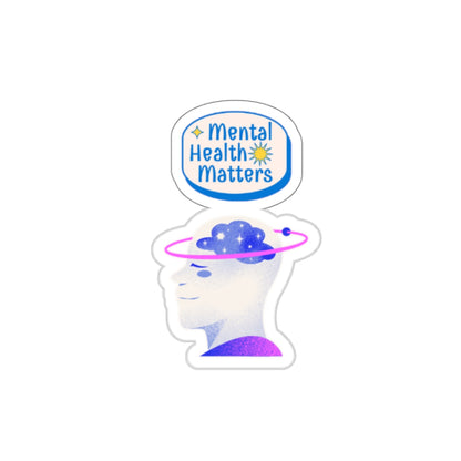 Mental Health Matters – Custom Die-Cut Sticker