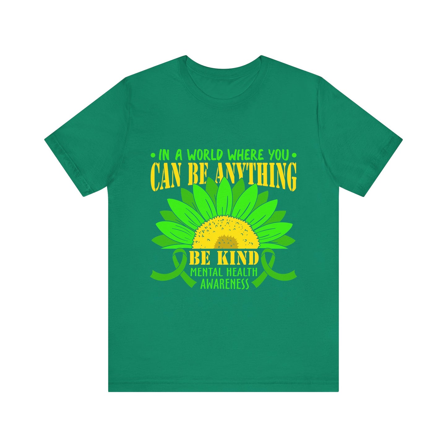 Be Kind – Mental Health Awareness Unisex Tee | Better Self Better Life