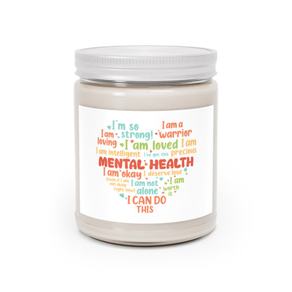 Empowering Scented Candle |  Mental Health Affirmations | Eco-friendly Aromatherapy | Better Self Better Life