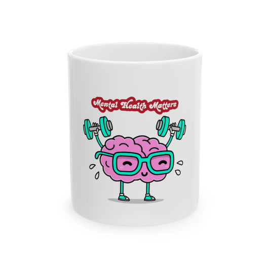 Mental Health Matters Ceramic Mug | Better Self Better Life
