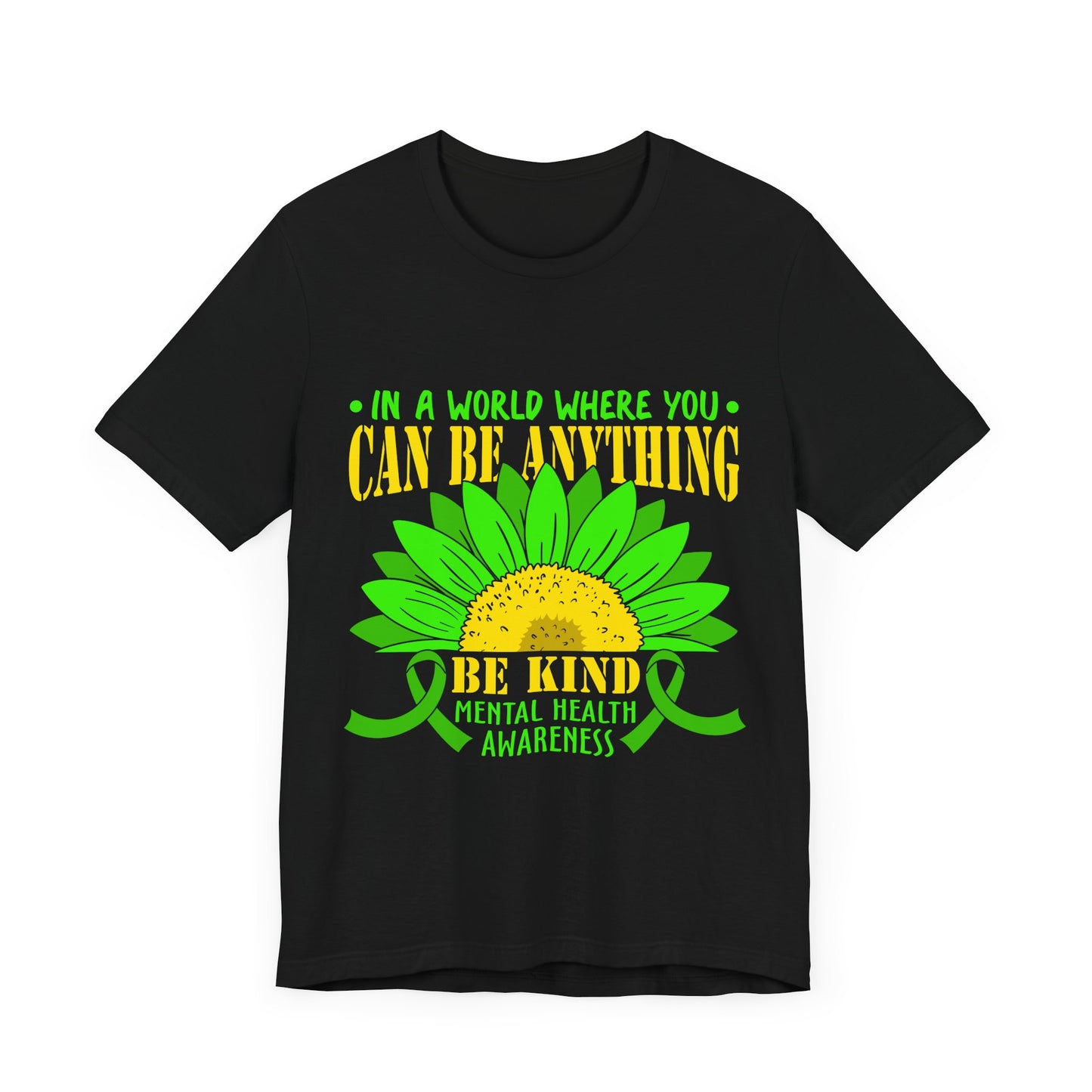 Be Kind – Mental Health Awareness Unisex Tee | Better Self Better Life