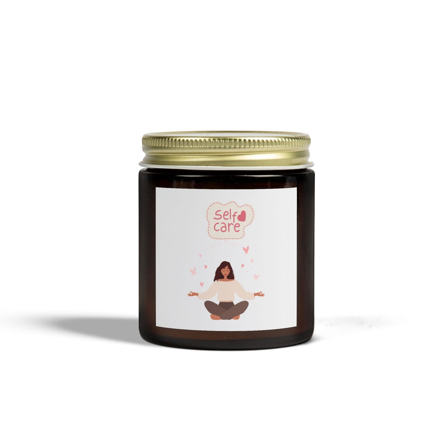 Self Care Scented Candles – Coconut Apricot Wax | Better Self Better Life