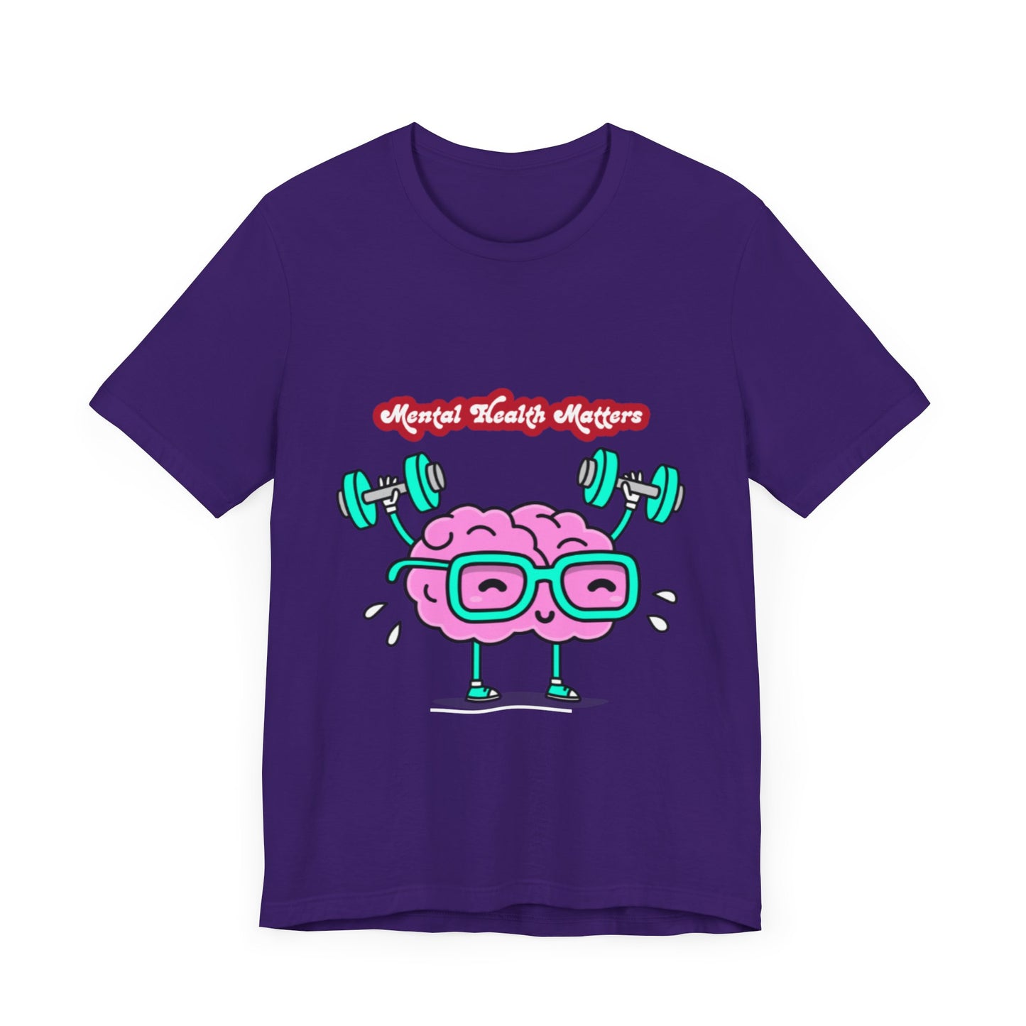 Mental Health Matters Unisex Jersey Tee – Affirmation T-Shirt for Comfort & Awareness | Better Self Better Life