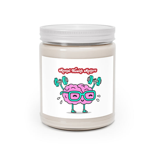 Mental Health Matters - Scented Candle (9oz) – Soothing Aromatherapy for Mindful Moments | Better Self Better Life