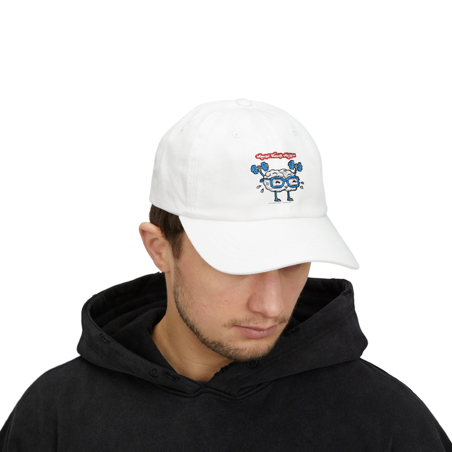 Mental Health Matters' Dad Cap – Casual Cotton Hat for Gym & Everyday Style | Better Self Better Life