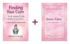 The Anxious Girl's Guide Workbook + Inner Calm Planner