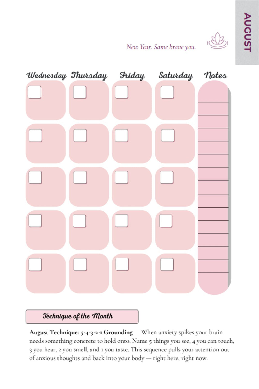Every month