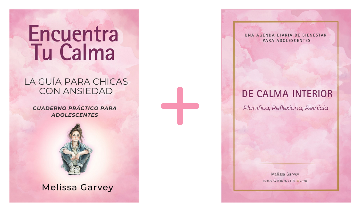 El pack: La Guía para Chicas con Ansiedad y la agenda De Calma Interior
