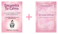 El pack completo de «La Guía para Chicas con Ansiedad» — Cuaderno de trabajo + Agenda